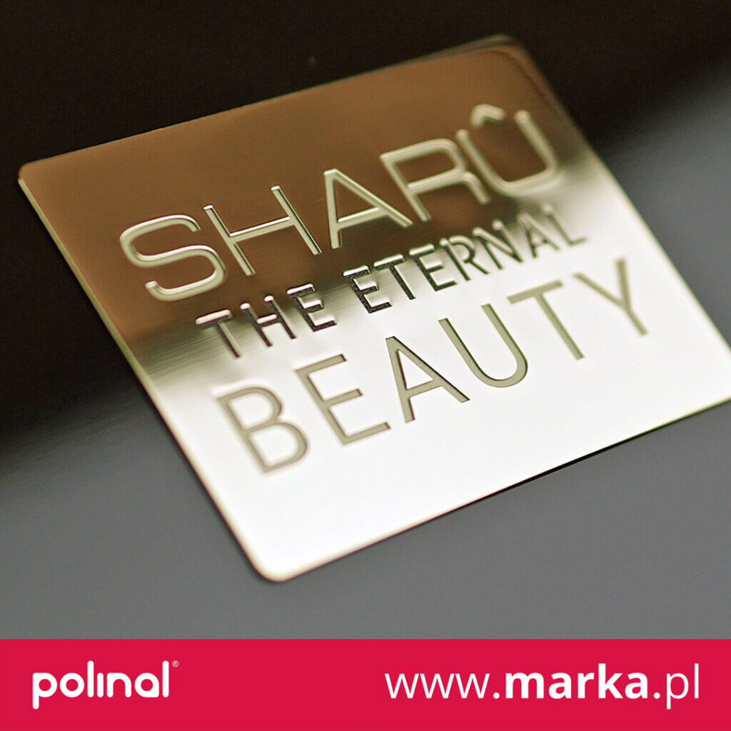 The METALIC™ PLATE metal sticker is a great way to stand out on the market!