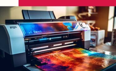 Digital printing on the monomeric film?